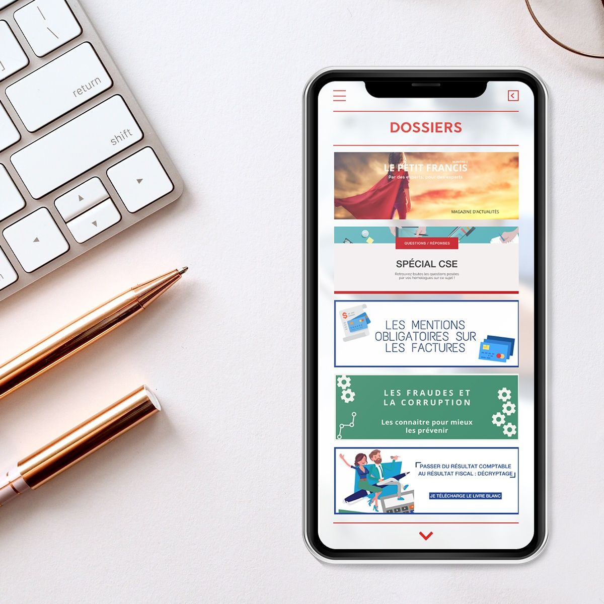 News and media mobile app built with PandaSuite