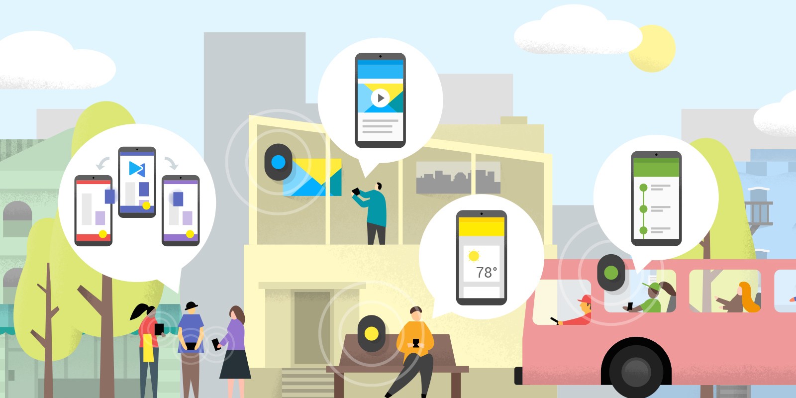 Store, airport, museum, bank... discover new uses of Beacon sensors to further enhance the user experience.