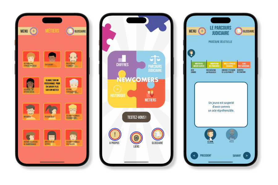 Digital and Mobile Welcome Guide for the French Ministry of Justice