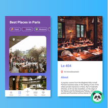 Paris City Guide with Favorites