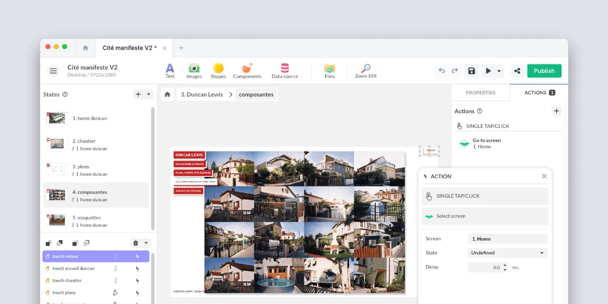 PandaSuite - No-code interactive experience creator